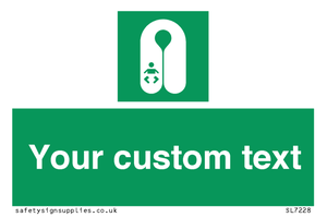 Custom sign safe condition Infant's lifejacket