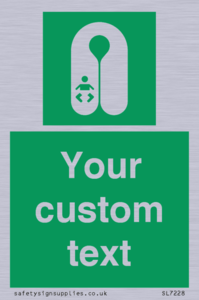 Custom sign safe condition Infant's lifejacket