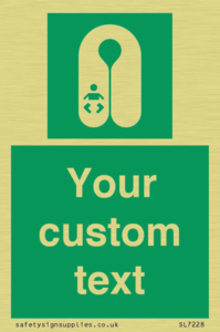 Custom sign safe condition Infant's lifejacket
