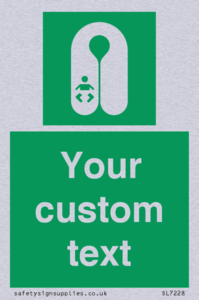 Custom sign safe condition Infant's lifejacket