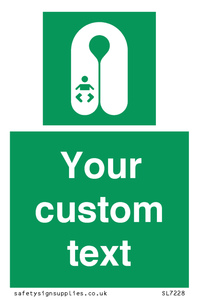 Custom sign safe condition Infant's lifejacket