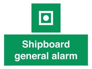 Shipboard general alarm