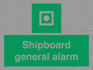 Shipboard general alarm