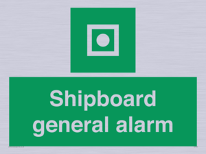 Shipboard general alarm