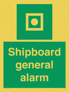 Shipboard general alarm