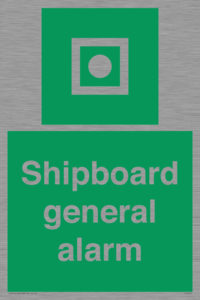 Shipboard general alarm