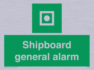 Shipboard general alarm