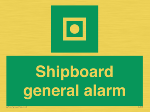 Shipboard general alarm