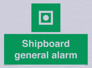 Shipboard general alarm