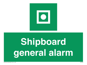 Shipboard general alarm