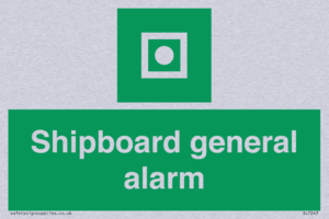 Shipboard general alarm