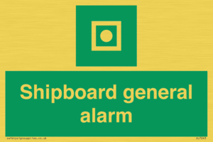 Shipboard general alarm