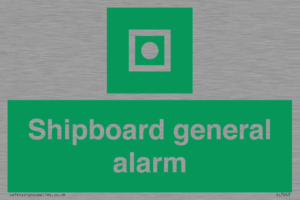 Shipboard general alarm