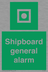 Shipboard general alarm