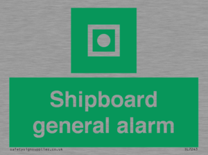 Shipboard general alarm