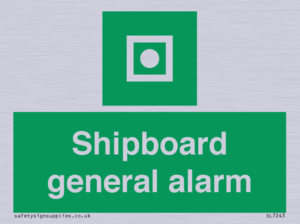 Shipboard general alarm