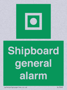 Shipboard general alarm
