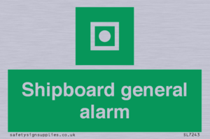 Shipboard general alarm