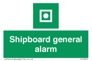 Shipboard general alarm