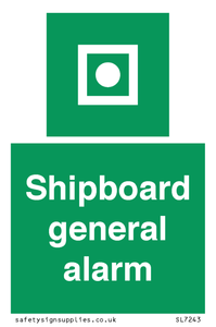 Shipboard general alarm