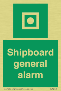 Shipboard general alarm