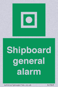 Shipboard general alarm