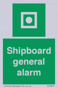 Shipboard general alarm