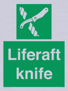Liferaft knife