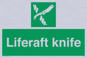 Liferaft knife