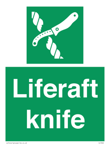 Liferaft knife