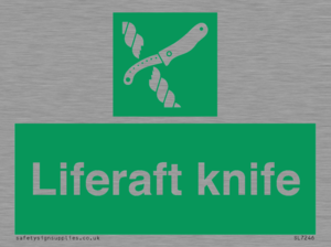Liferaft knife