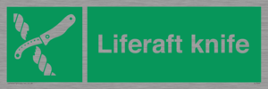 Liferaft knife