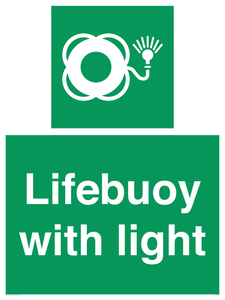 Lifebuoy with light