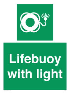 Lifebuoy with light