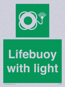 Lifebuoy with light
