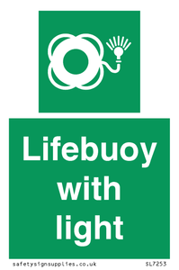 Lifebuoy with light