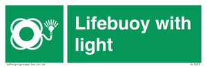 Lifebuoy with light