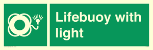 Lifebuoy with light
