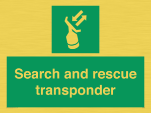 Search and rescue transponder