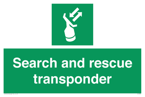 Search and rescue transponder