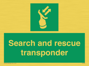 Search and rescue transponder