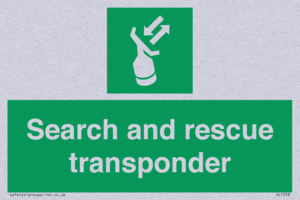 Search and rescue transponder