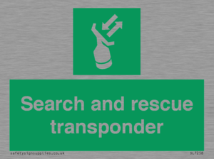 Search and rescue transponder