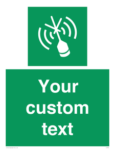 Custom sign safe condition Emergency position beacon