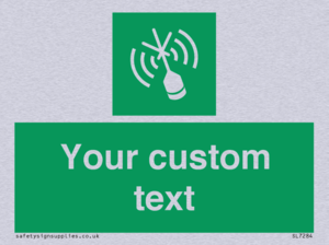 Custom sign safe condition Emergency position beacon