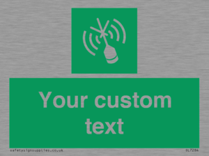 Custom sign safe condition Emergency position beacon