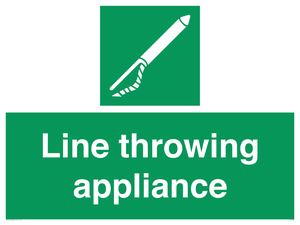 Line throwing appliance