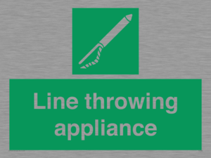 Line throwing appliance