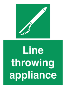Line throwing appliance