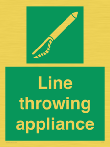 Line throwing appliance
